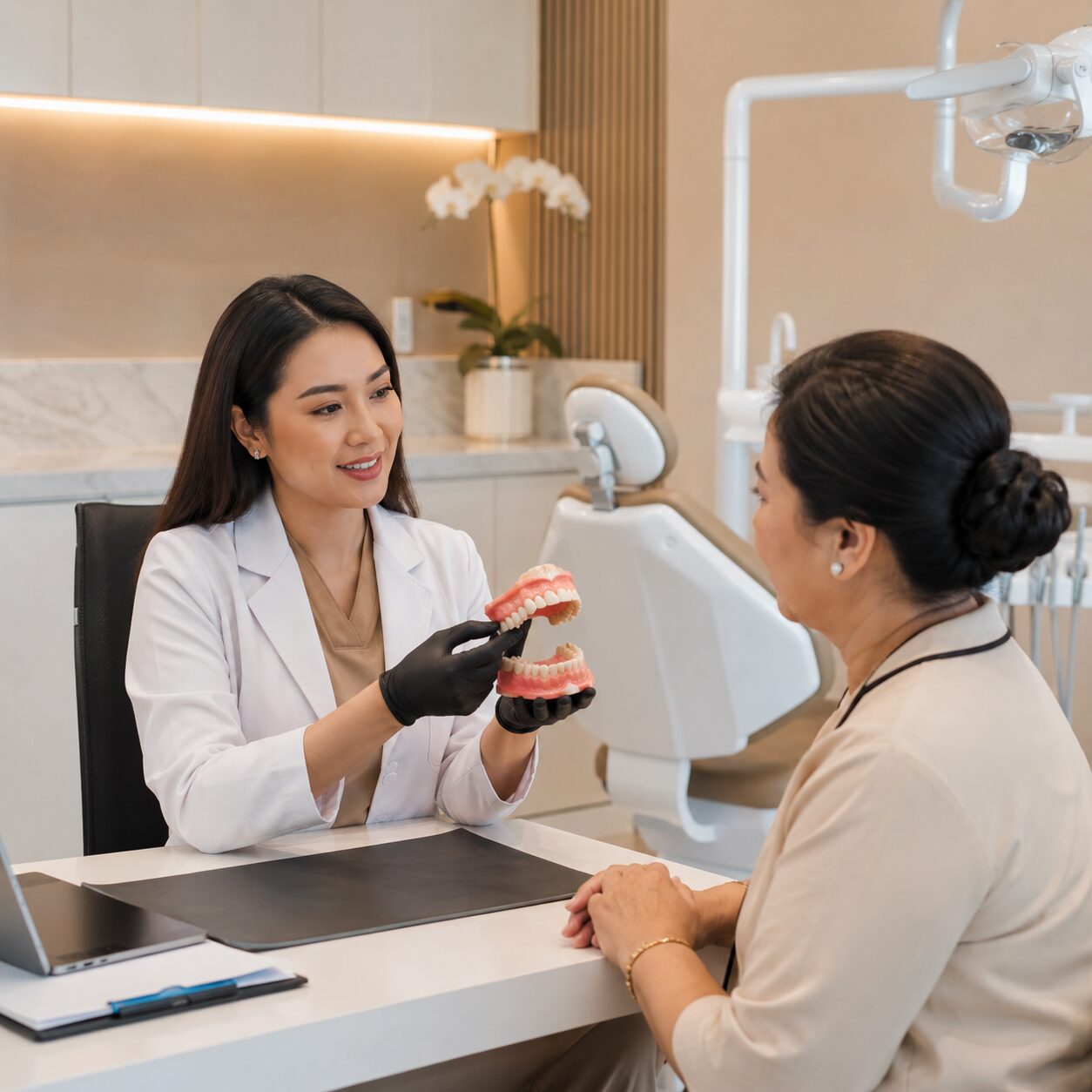 Gigi tiruan di Guyu Dental House
