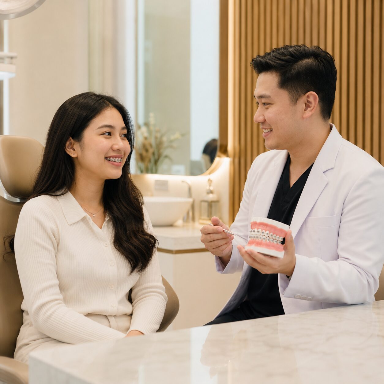 Perawatan behel kawat gigi di Guyu Dental House