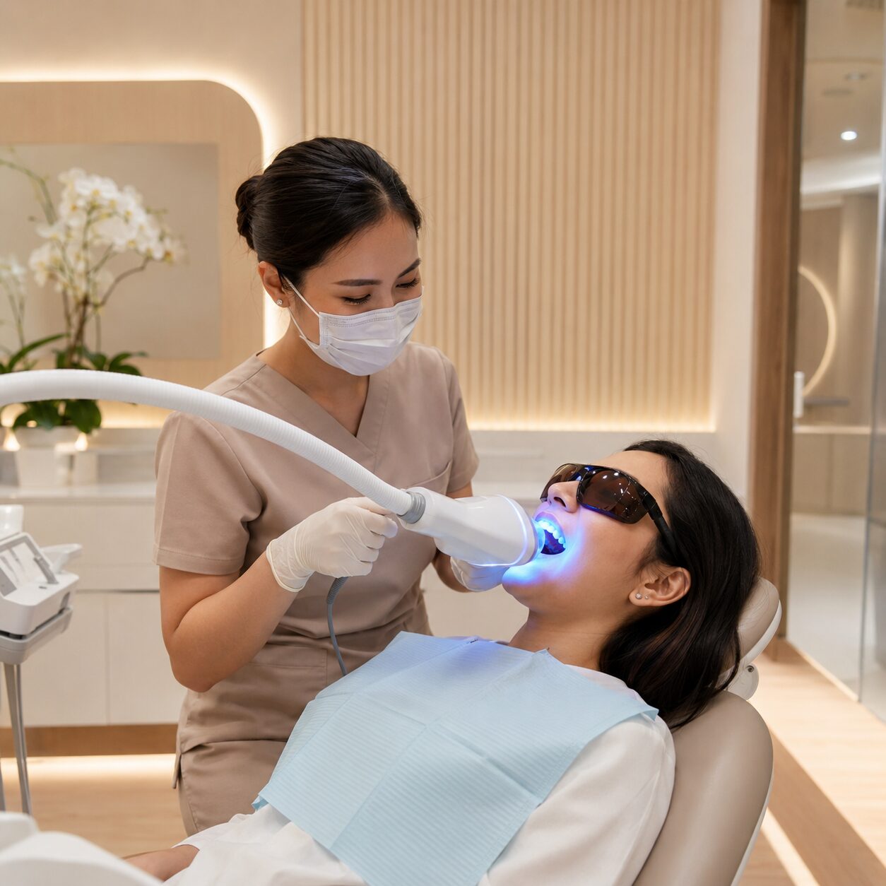 Bleaching pemutihan gigi di Guyu Dental House