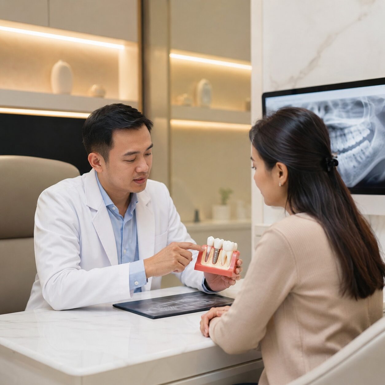 Implant gigi di Guyu Dental House