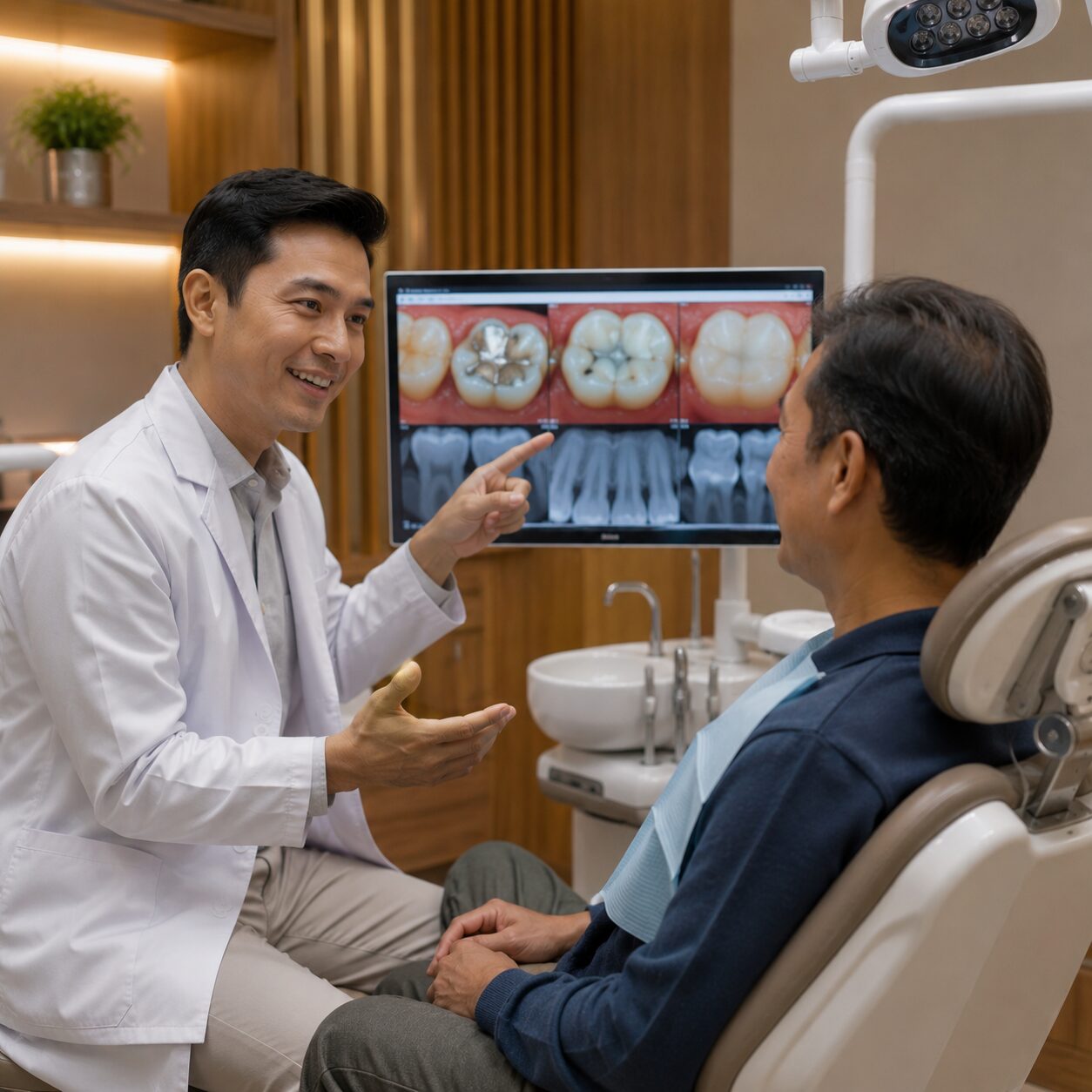 Warga Indonesia melihat transparansi harga tambal gigi Jogja di klinik modern