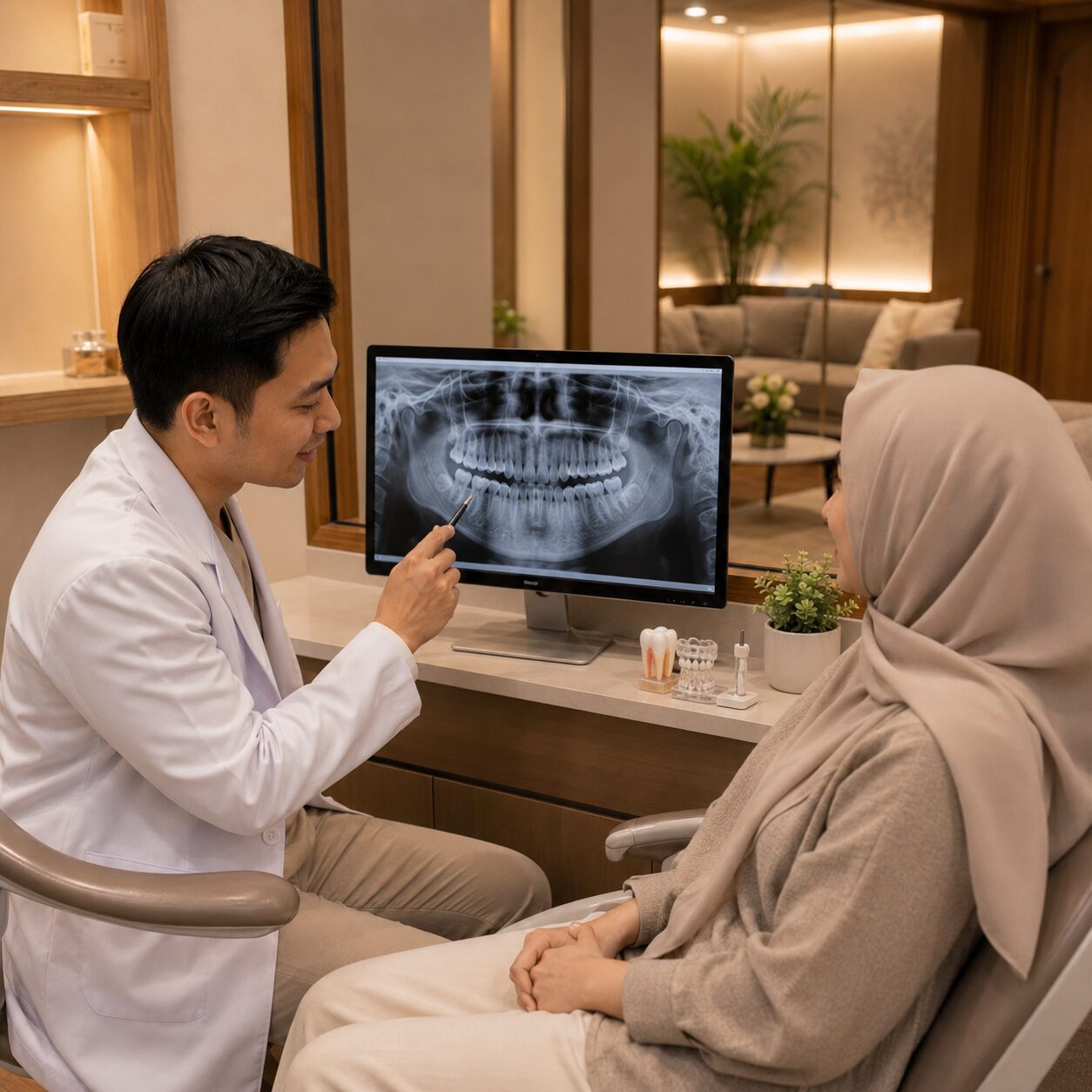 Konsultasi cabut gigi saat puasa