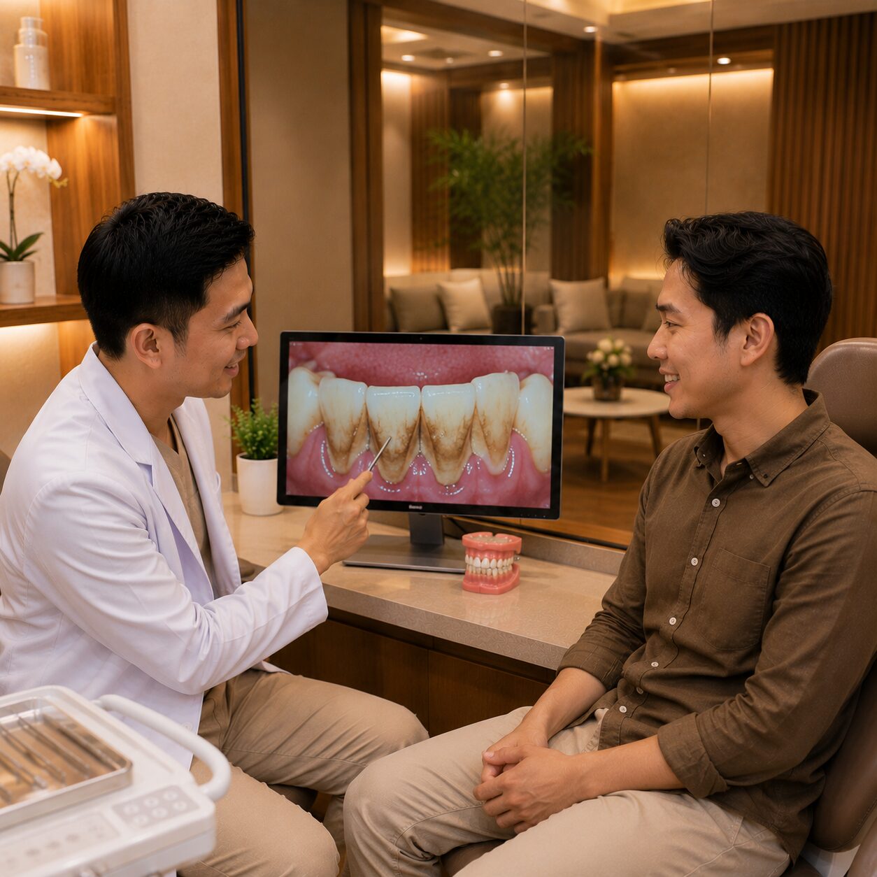 Konsultasi kapan scaling gigi di Guyu Dental House